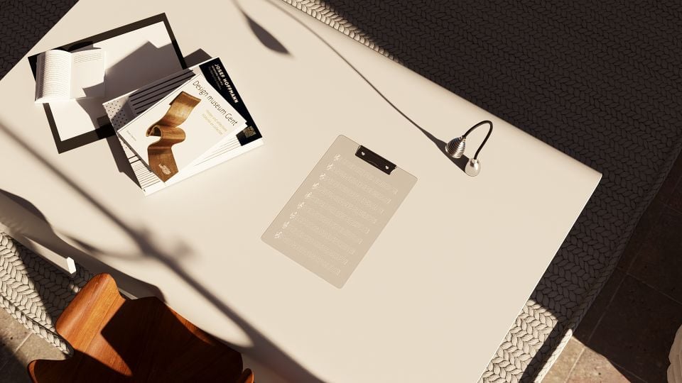 PORTE ÇİZGİLİ SEKRETERLİK